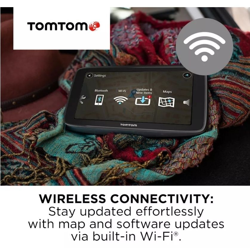 TomTom Go Basic 5, Navigator, GPS, actualizari trafic, Wi-Fi