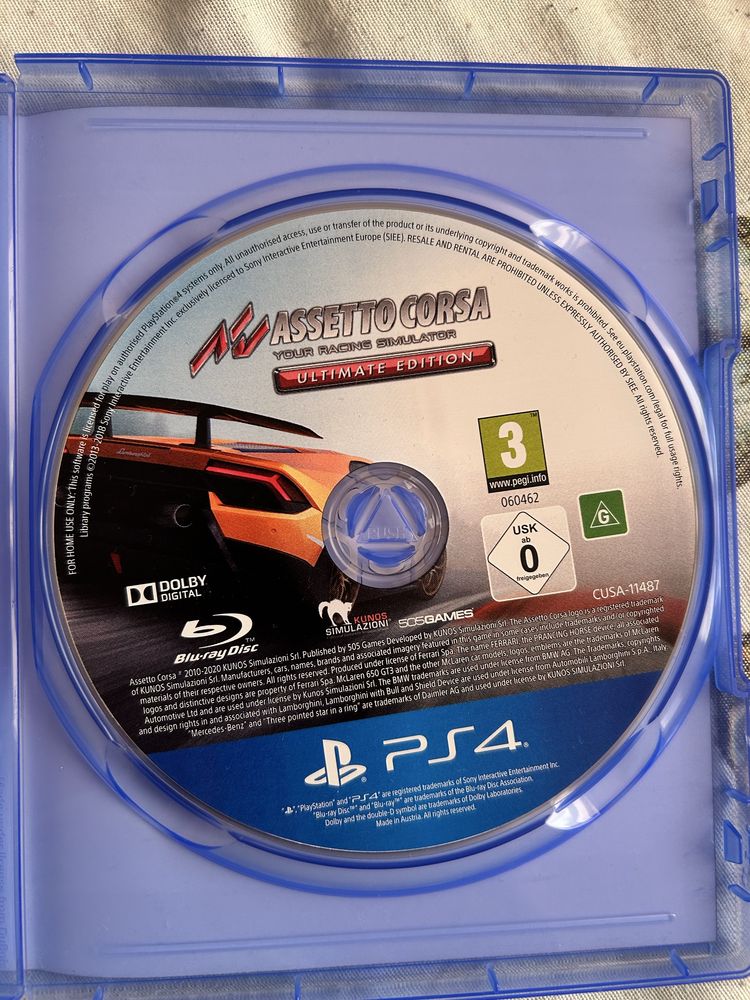 Assetto corsa за Ps4