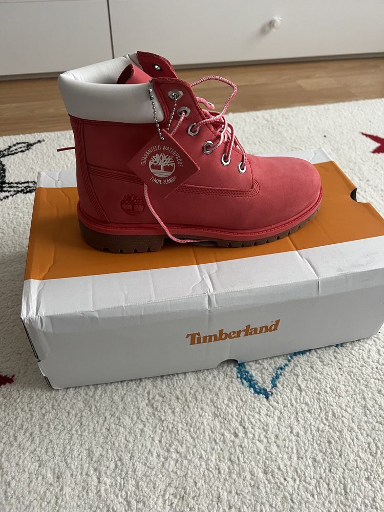 Розови боти Timberland Тимбърленд