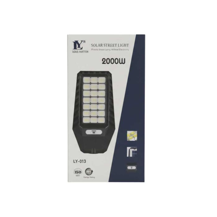 Соларна улична лампа Louis Yartton LY 1200W / 1600W / 2000W