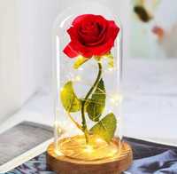 Вечна роза led светлинки