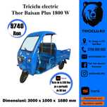 Triciclu electric Thor Baisan Plus Cab nou Agramix