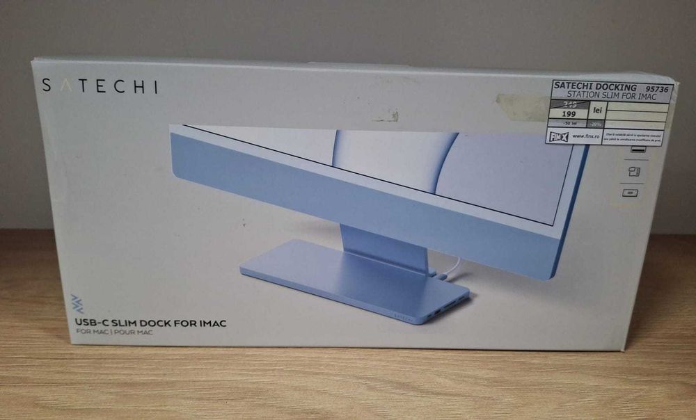 SATECHI DOCKING Station Slim Imac/Fin X Amanet &Exchange- 95736