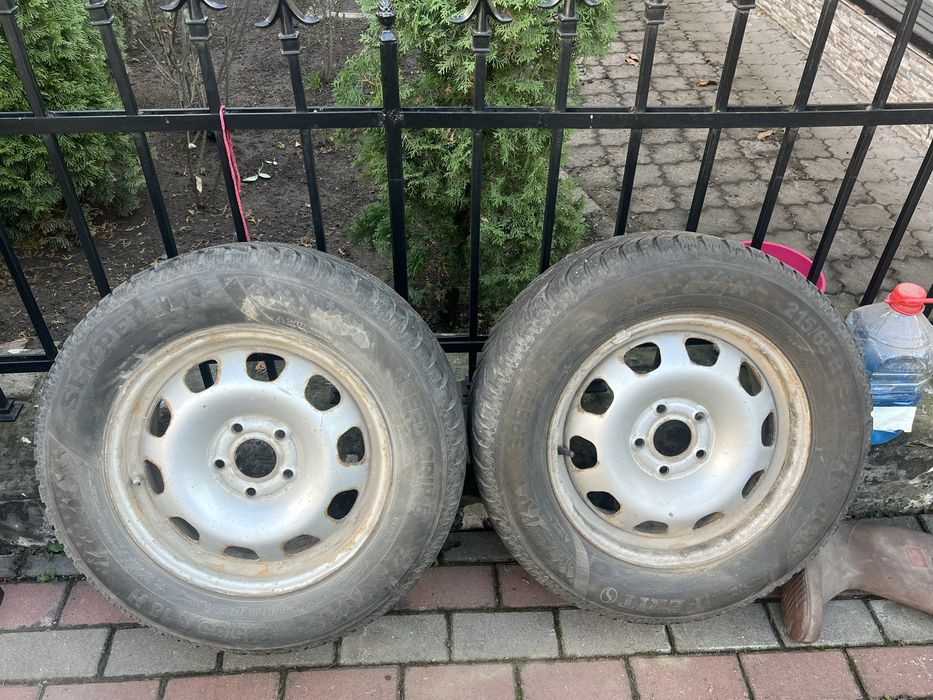 2 jante duster / cu anvelope 215/65/16 Semperit 2023