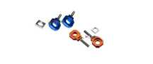 Intinzatoare roata spate KTM 2004-2016 portocalii/albastre aftermarket