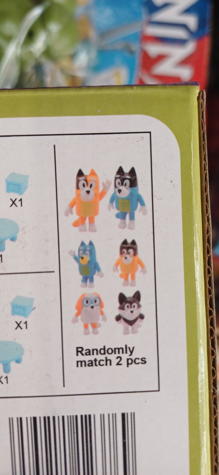 Къщата на Bluey Bingo с 2 фигурки