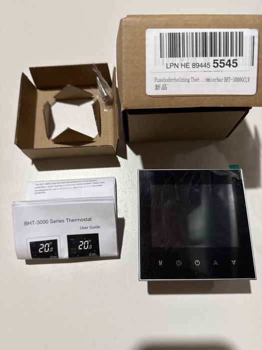 Termostat Wifi Smart BHT centrala incalzire,boiler,pardoseala,gaz,apa