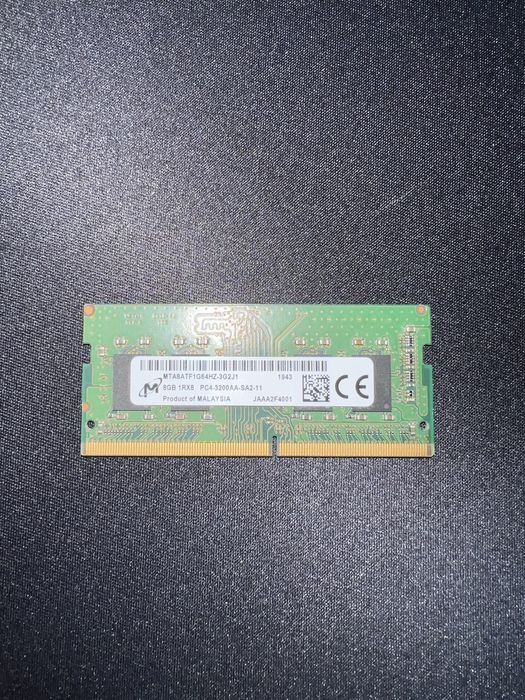 Продается Озу ddr4 8гб 3200мгц