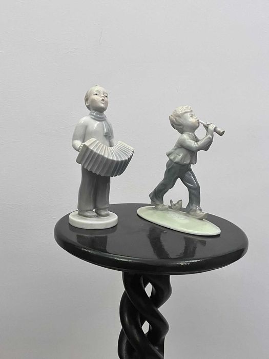 Set statuete bibelouri germane MO Metzler & Ortloff bibelou portelan