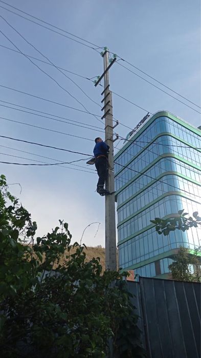 Электрик АЛМАТЫ 24/7 не дорого мантаж замена установка счётчик