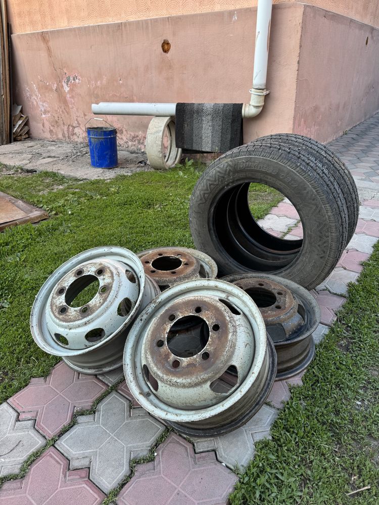 Шины и диски от Газели