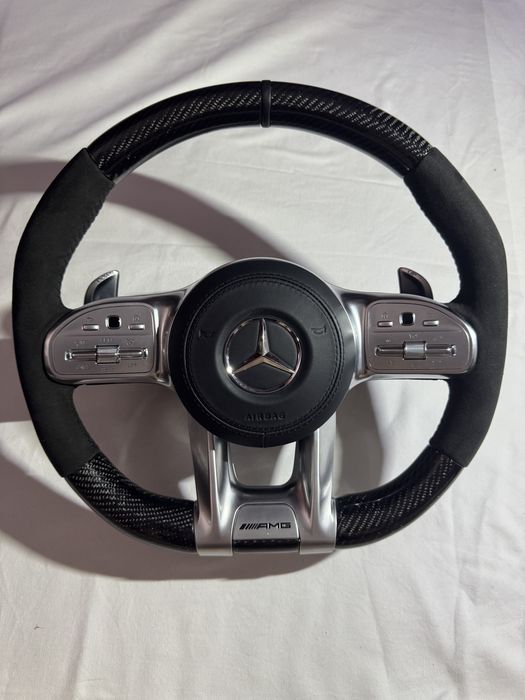 Volan carbon Mercedes Benz A class E S C Gle Glc Glk