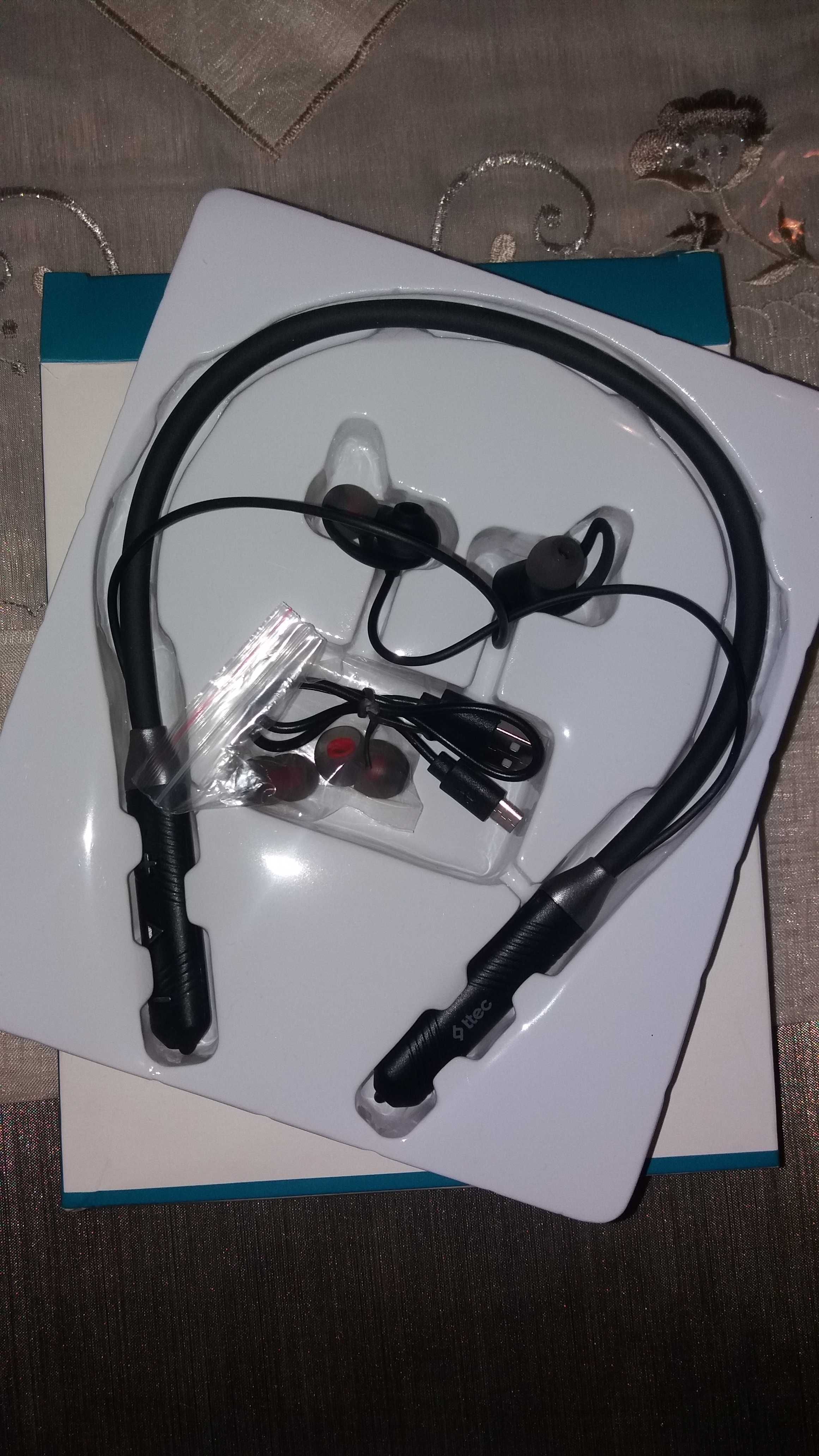 Безжични слушалки Ttec Soundbeat Plus Black