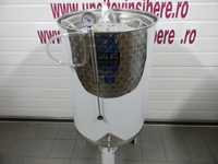 Cisterna/Bazin  inox 150 ltr+capac+pompa+robinet inox-Italia