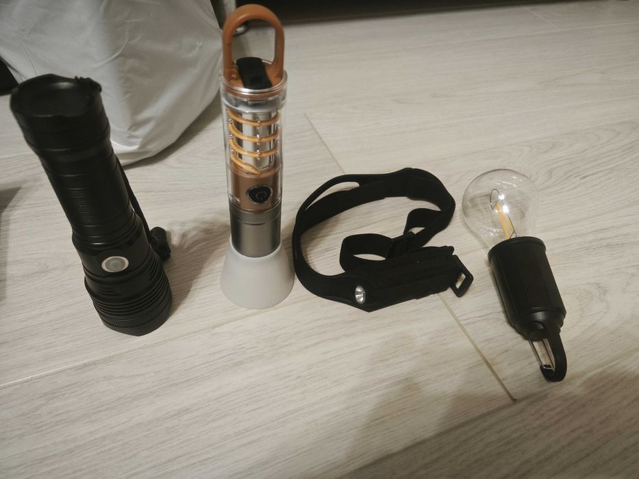 Фонарики  разные заряжаемые