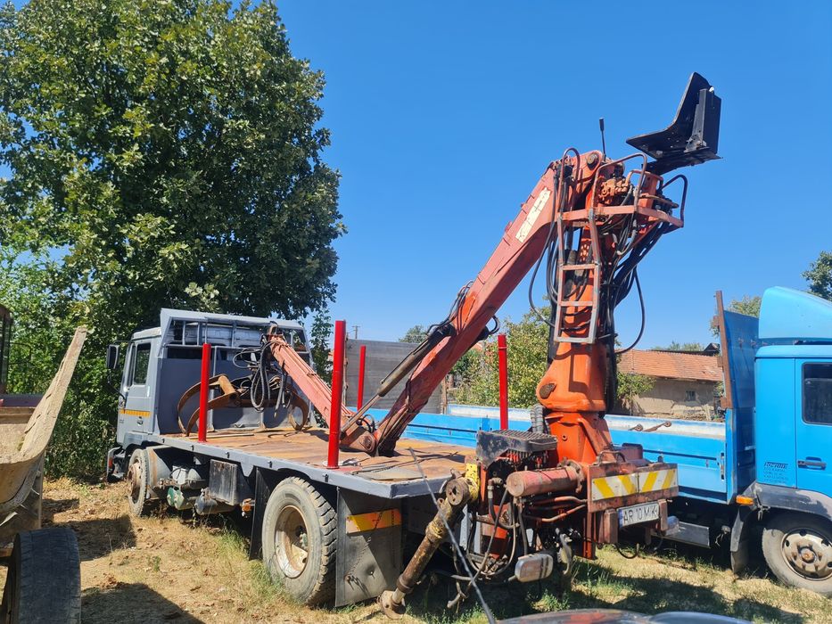 Camion Man 18 t cu macara forestiera epsilon z
