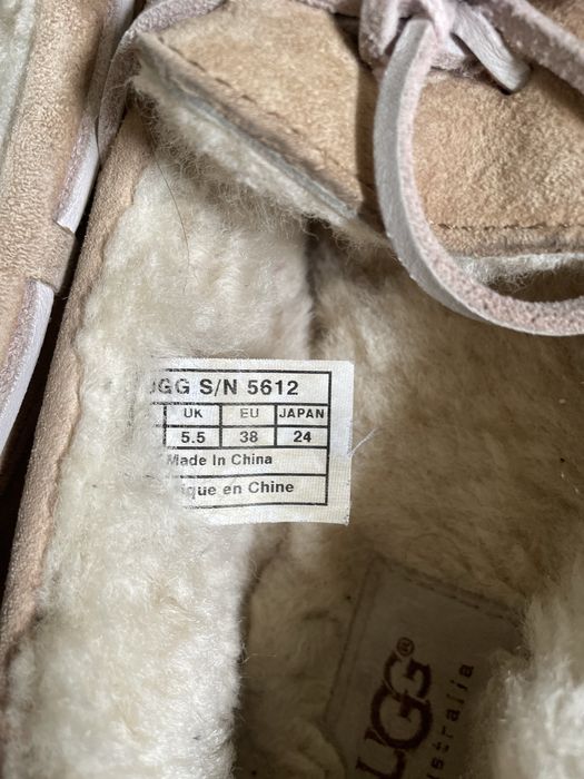 Mocasini cu blana UGG