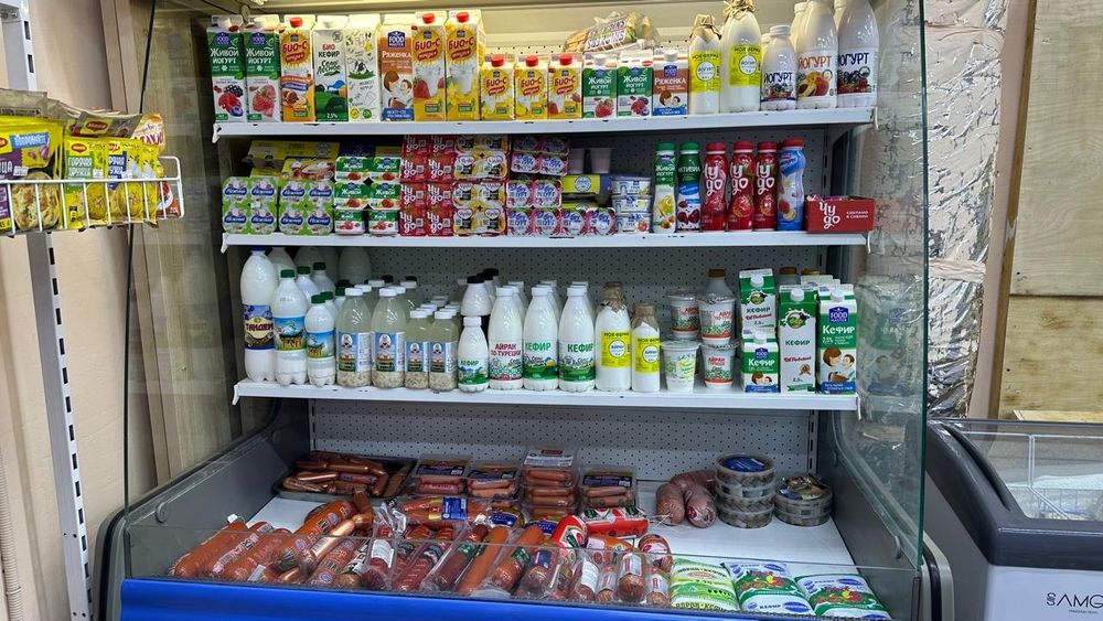 Ветренный холодилник для магазина продуктов