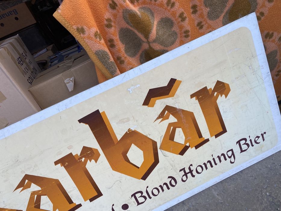 Двустранна реклама на бира  200/90 см рекламна табела на бира