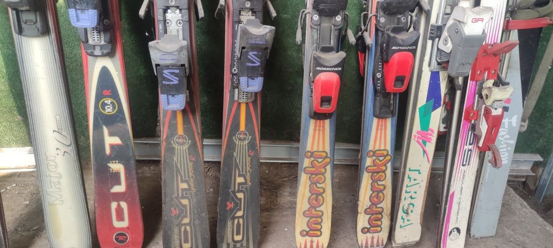 Ски Atomic, Rossignol, Solomon, Head, Tecno и д-р.