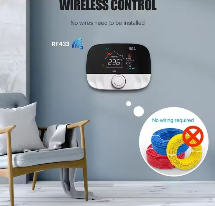 Nou Sigilat Termostat Ambient Wirreles WiFi Smart fara fir