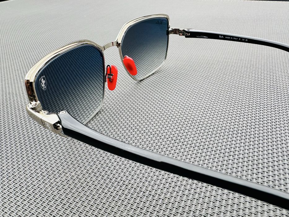 Ochelari soare originali Ray-Ban RB3743M Scuderia Ferrari