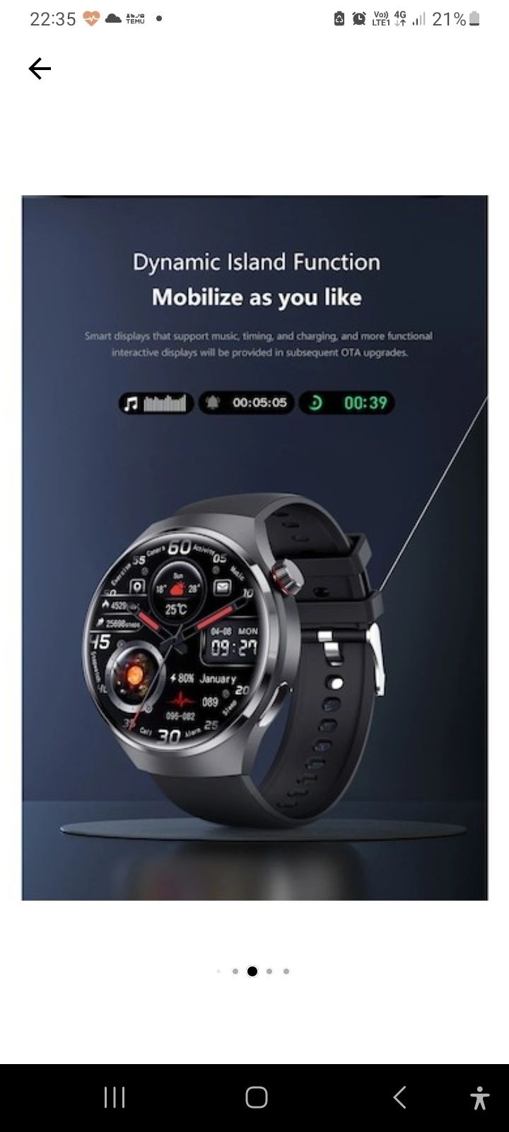 Smartwatch g4 pro