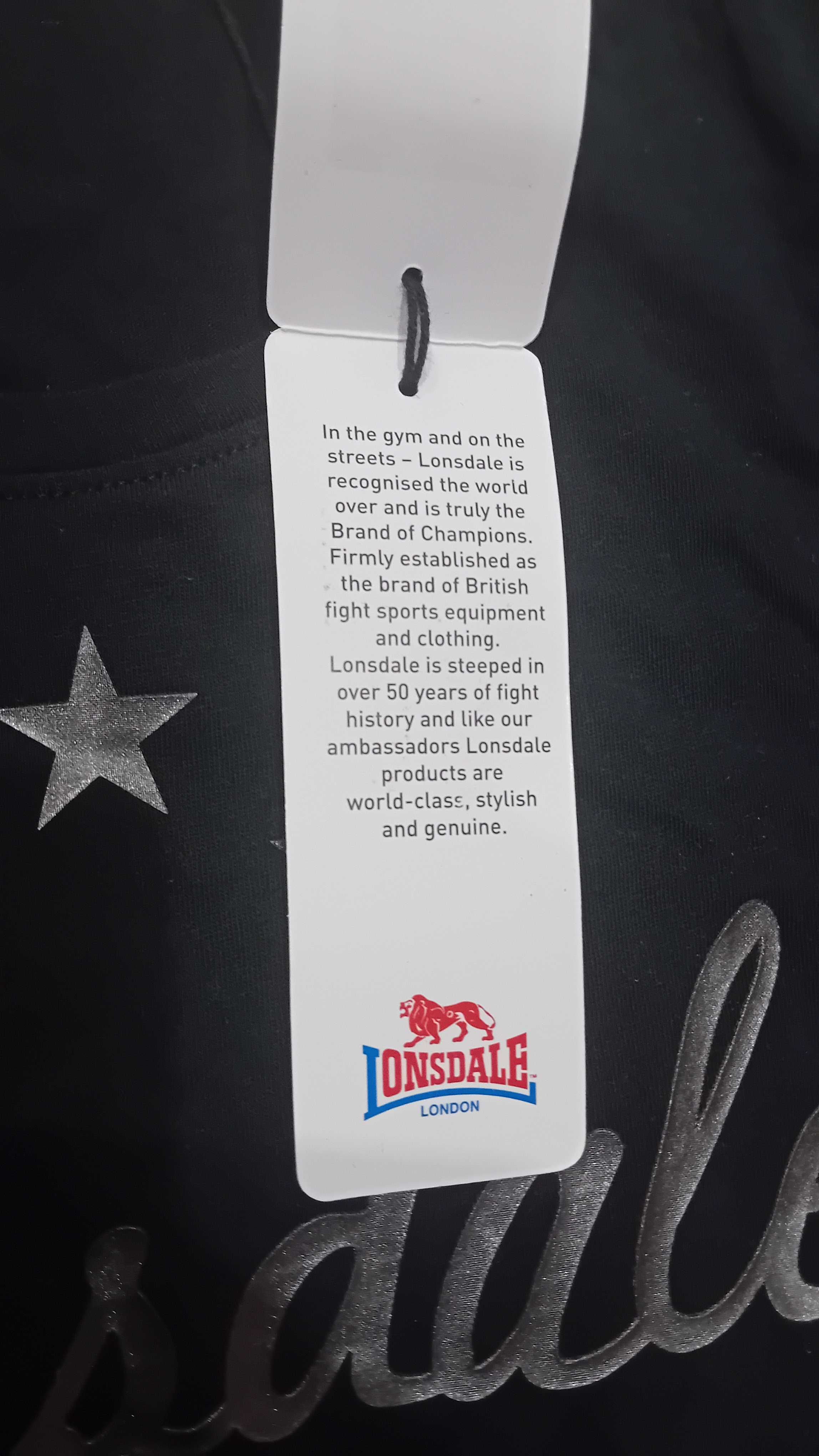 Тениска LONSDALE London - размер S