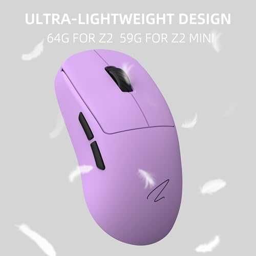 Нова лека Безжична геймърска мишка Z2 Mini 30K DPI 8K 400ч Батерия