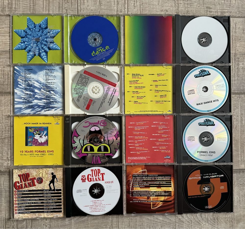 Cd-uri originale compilatii Eurodance anii 90