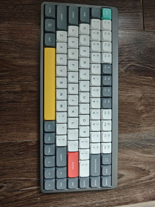 Безжична нископрофилна механична клавиатура Nuphy Air75 v2