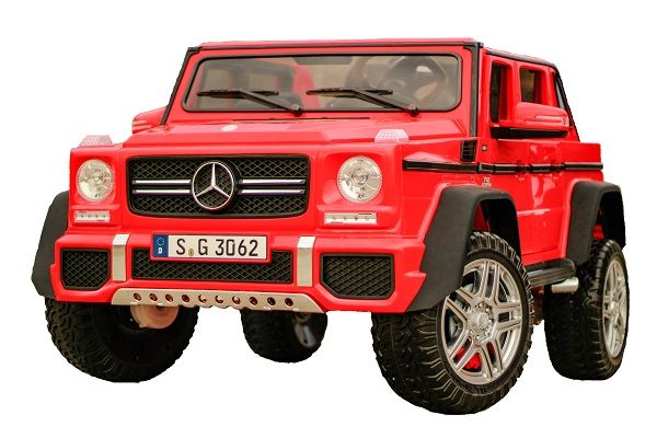 Masinuta electrica pentru 2 copii Mercedes G650 MAYBACH DELUXE #RED