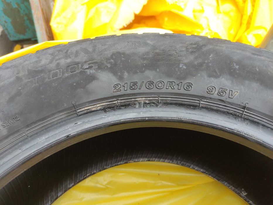 Гуми Bridgestone Turanza t005  215/60/16  ,4 броя