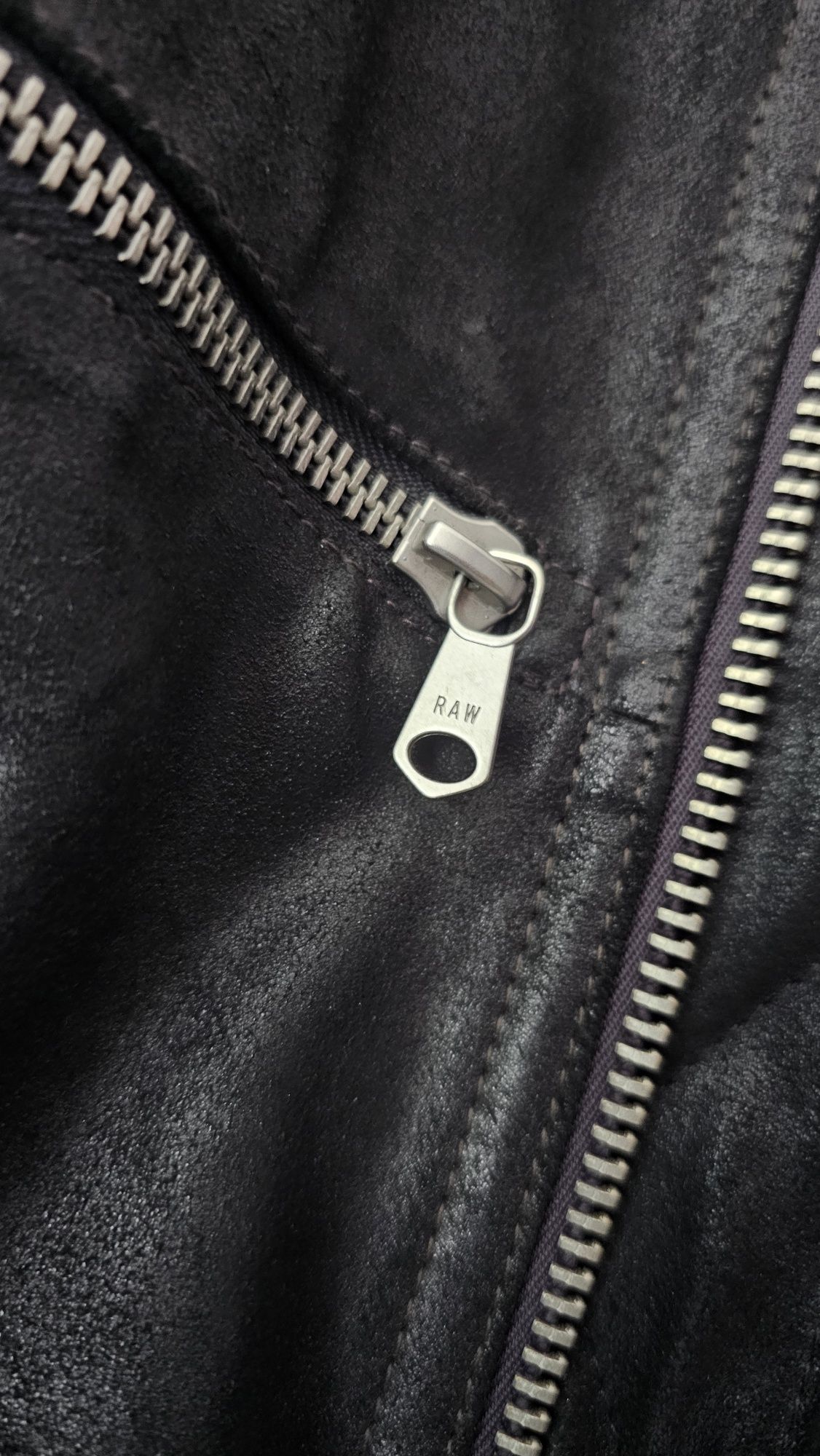 G-Star RAW кожено яке телешка естествена кожа