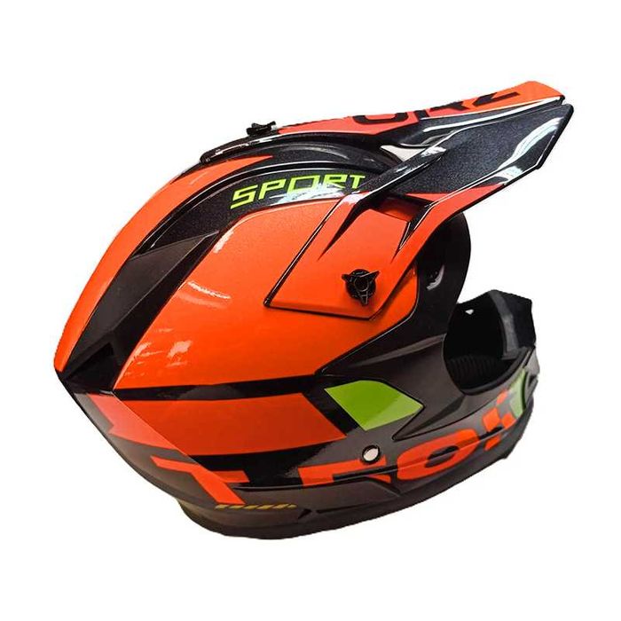 Кросова каска ORZ Sport, Full Face, DOT, Размер: S -Вело, Мото, Скутер