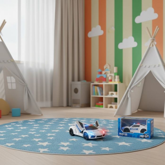 Полицейска кола със светлини и звук POLICE CAR