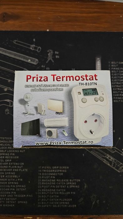 priza termostat TH-810TN