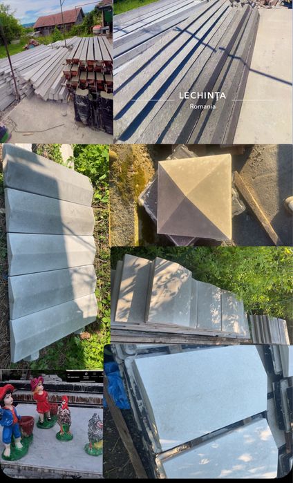 Stalpi beton spaleri capace gard intervale gard
