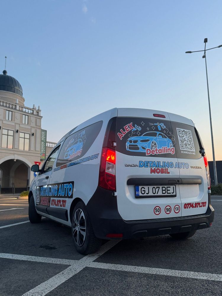 Detailing auto la domiciliu/Curățare tapițerie auto/Spălătorie mobilă