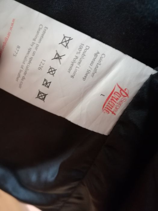 Geaca piele bărbați Serge Pariente L