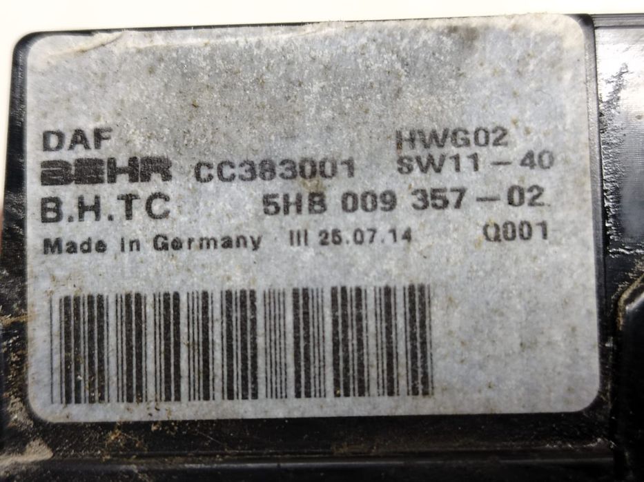 Calculator modul 5hb009357 Daf XF 105 generatia [2005 - 2013]