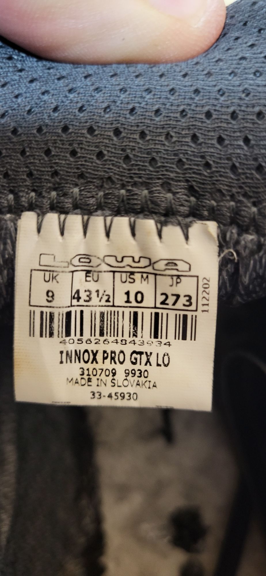 Lowa Inox Pro GTX Goretex туристически обувки