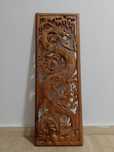 Superba sculptura ,tablou basorelief lemn masiv