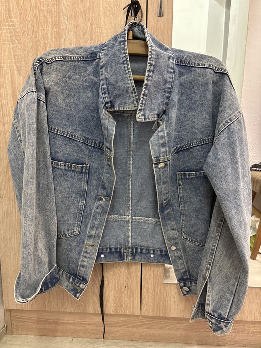 Дънково синьо яке