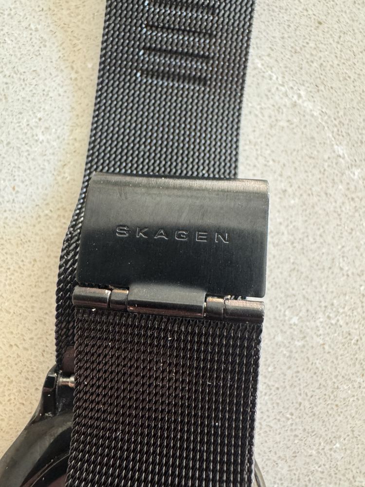Черен часовник Skagen
