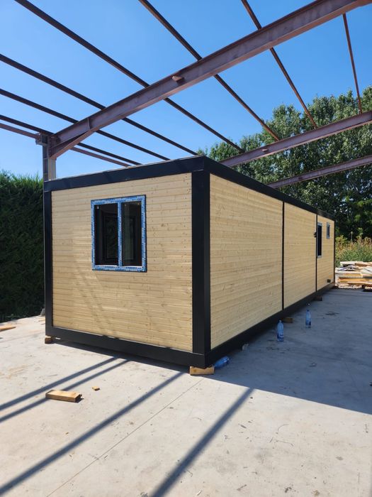 Vand container cu lambriu