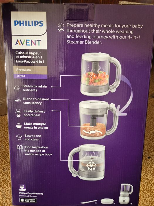 Aparat de diversificare super ușor de pregătit pentru bebelușii