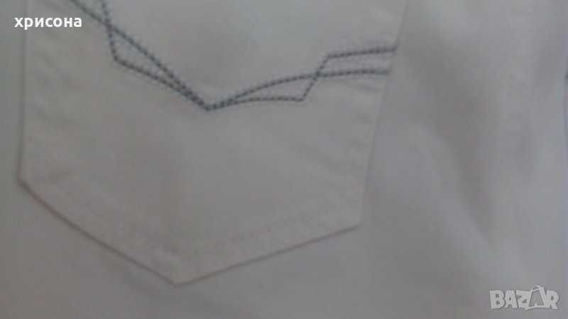 Летен нов  спортен панталон , бял,тип дънки