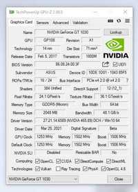 NVIDIA GeForce GT 1030 2gb