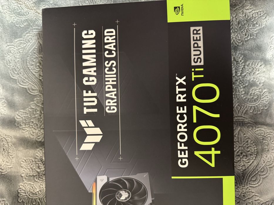Продавам RTX 4070Ti SUPER 16GB на ASUS  TUF Gaming